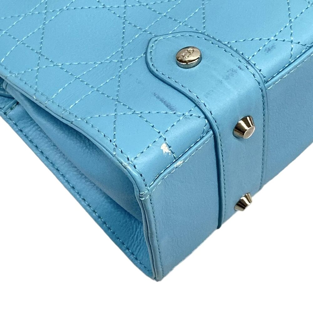 Christian Dior DIOR/ChristianDior Lady Joy / Canaje Stitch Handbag - Picture 6 of 15